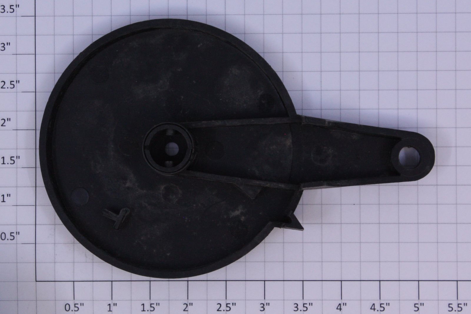 Lionel 20-37 O Gauge KW Transformer Top Control Arm Handle with Lock Ring