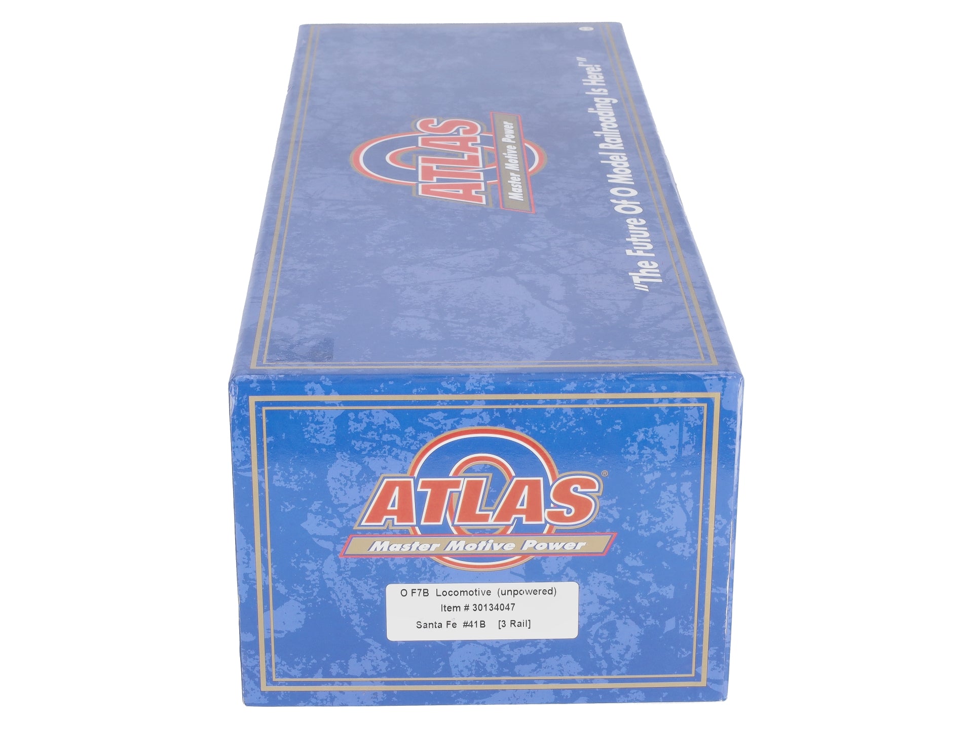 Atlas 30134047 O Gauge Santa Fe F7B Unpowered Diesel Engine B Unit #41B (3Rail)