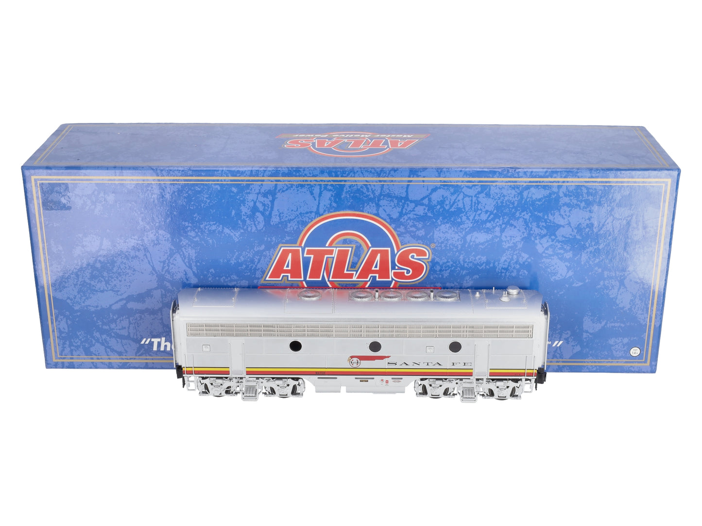 Atlas 30134047 O Gauge Santa Fe F7B Unpowered Diesel Engine B Unit #41B (3Rail)