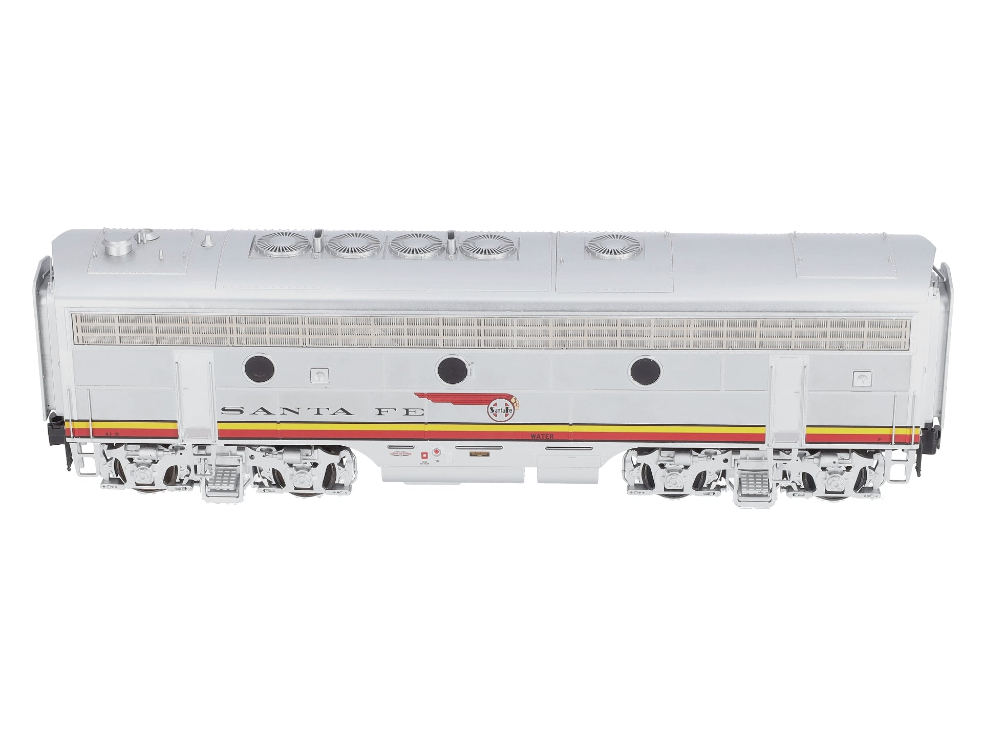 Atlas 30134047 O Gauge Santa Fe F7B Unpowered Diesel Engine B Unit #41B (3Rail)