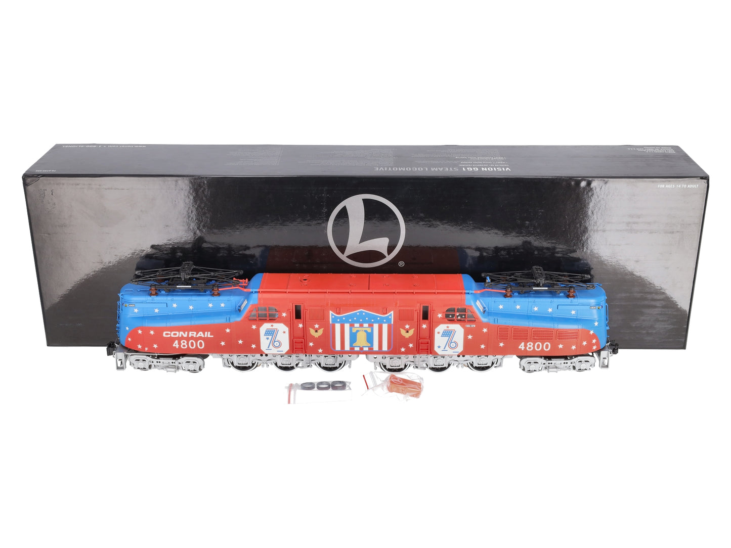 Lionel 6-83167 O Gauge BTO VISIONLINE  Conrail GG-1 Electric Locomotive #4800