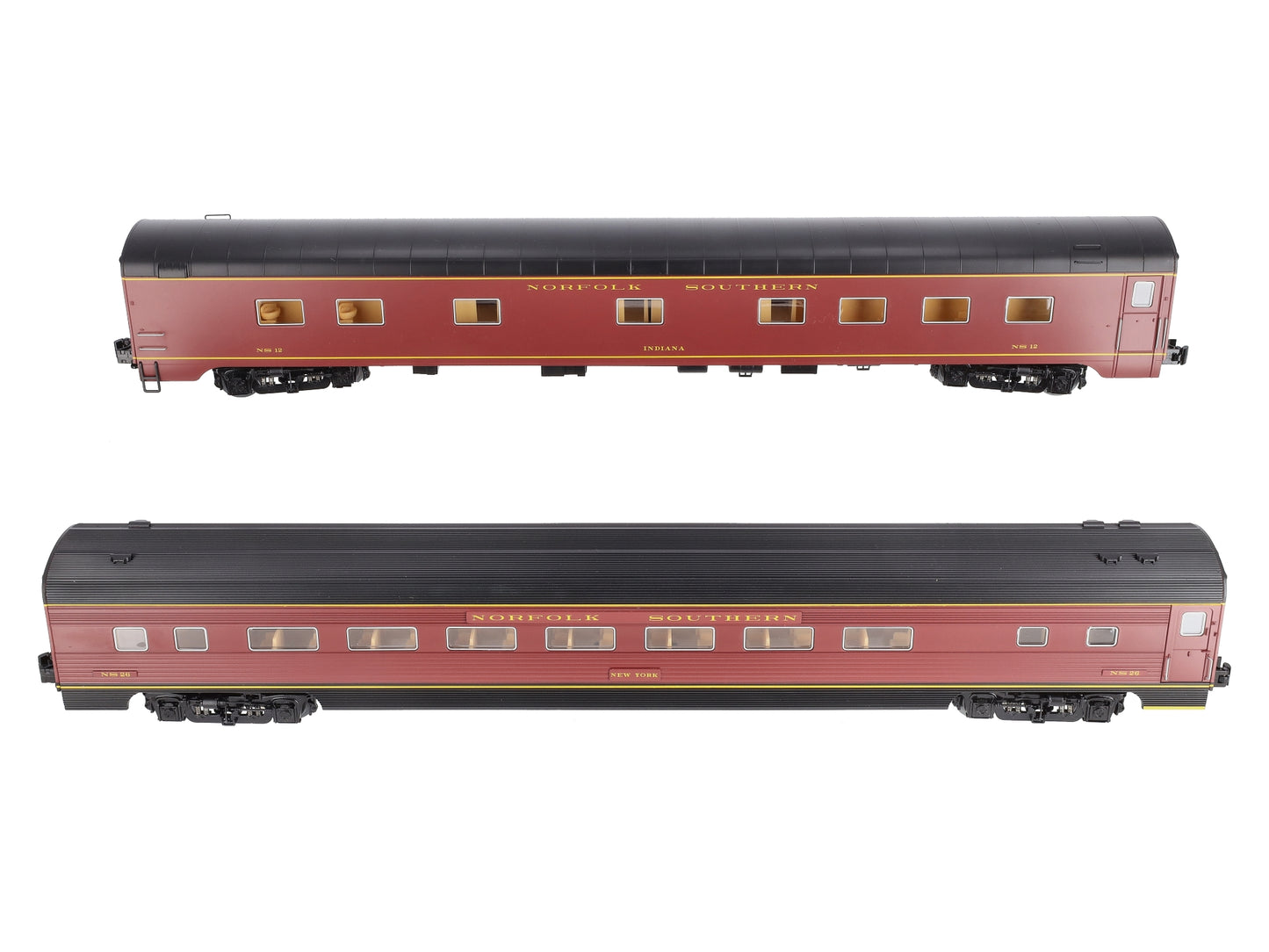 Lionel 2027190 O Gauge Norfolk Southern 21" Executive Passenger Cars (Pack of 2)