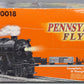 Lionel 6-30018 O Gauge Pennsylvania Flyer Steam Freight Train Set/Box