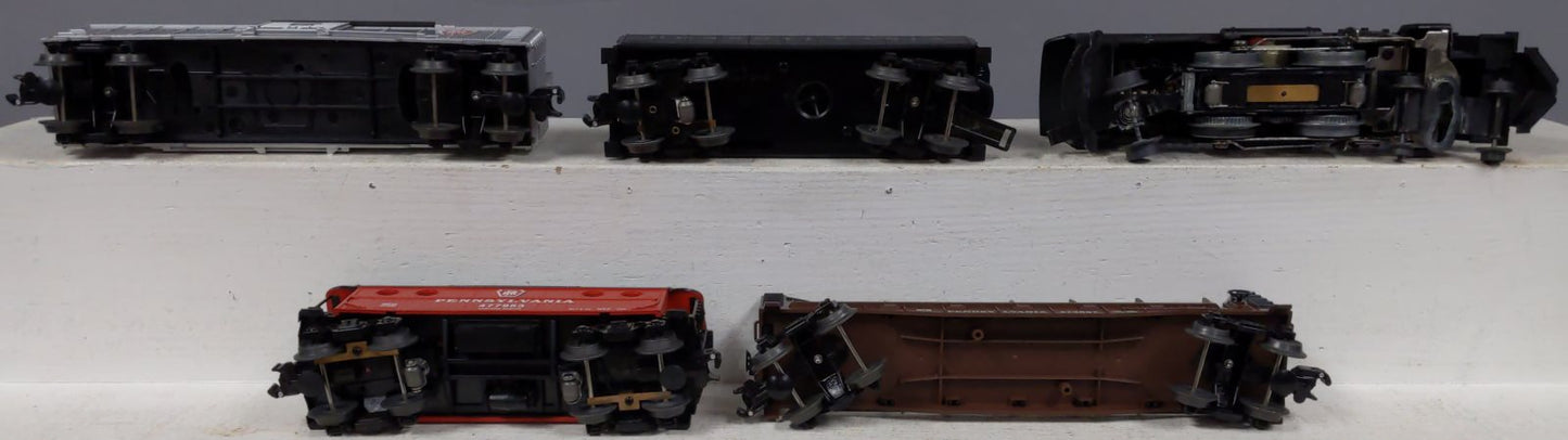 Lionel 6-30018 O Gauge Pennsylvania Flyer Steam Freight Train Set/Box