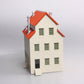 MTH 30-90188 O Granary Layout Building Gray Stone w/Red Oxide Roof