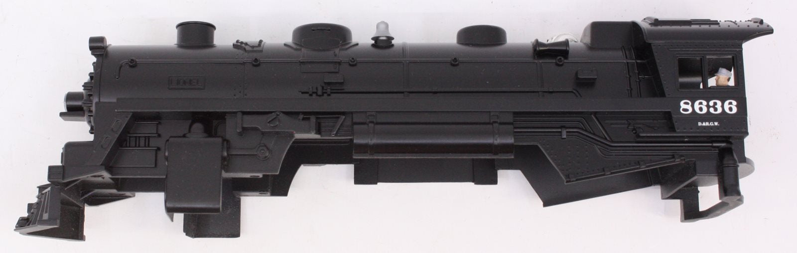 Lionel 28636-2 Rio Grande 4-4-2 Boiler Body Shell #8636