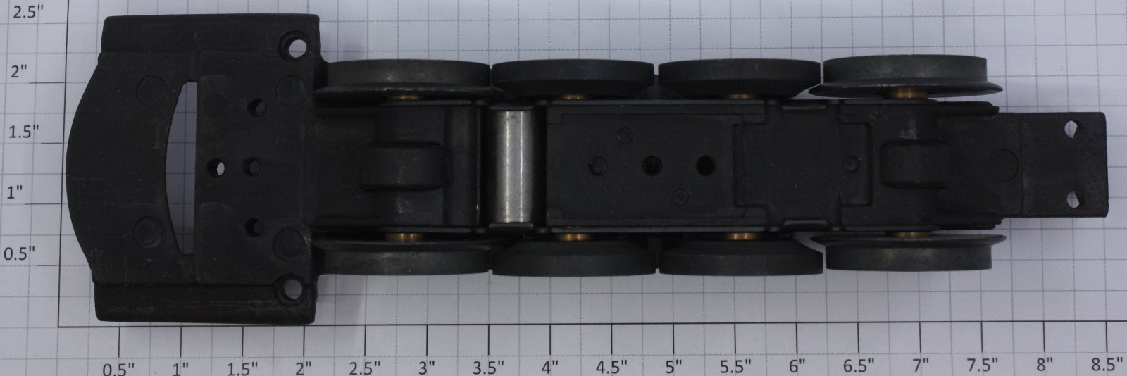 Lionel 18022-53 N&W 4-8-4 J Class Frame and Dowel Pin Assembly with Wheels