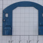 Lionel 28024-224 Metal Blue Commodore Vanderbilt Bulkhead