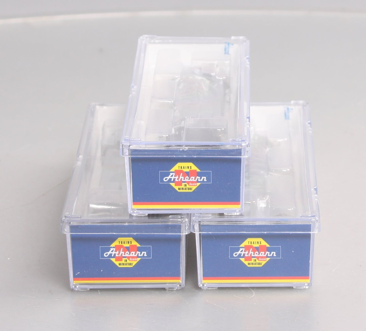 Athearn 14998 N GATX/Late Tank Train Intermediate (Set of 3)