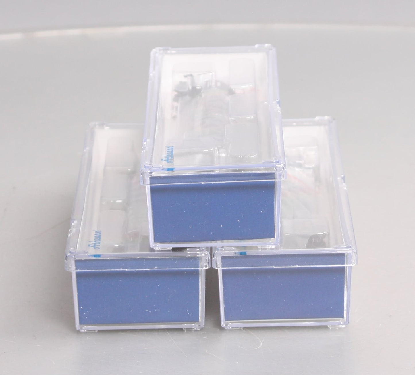 Athearn 14998 N GATX/Late Tank Train Intermediate (Set of 3)