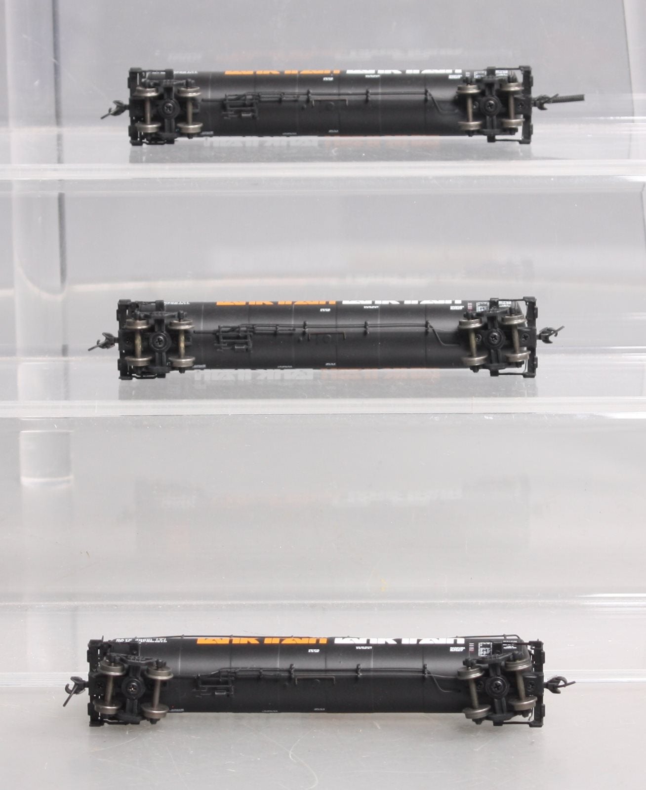 Athearn 14991 N GATX/Early TankTrain A/B Ends & Intermediate Car