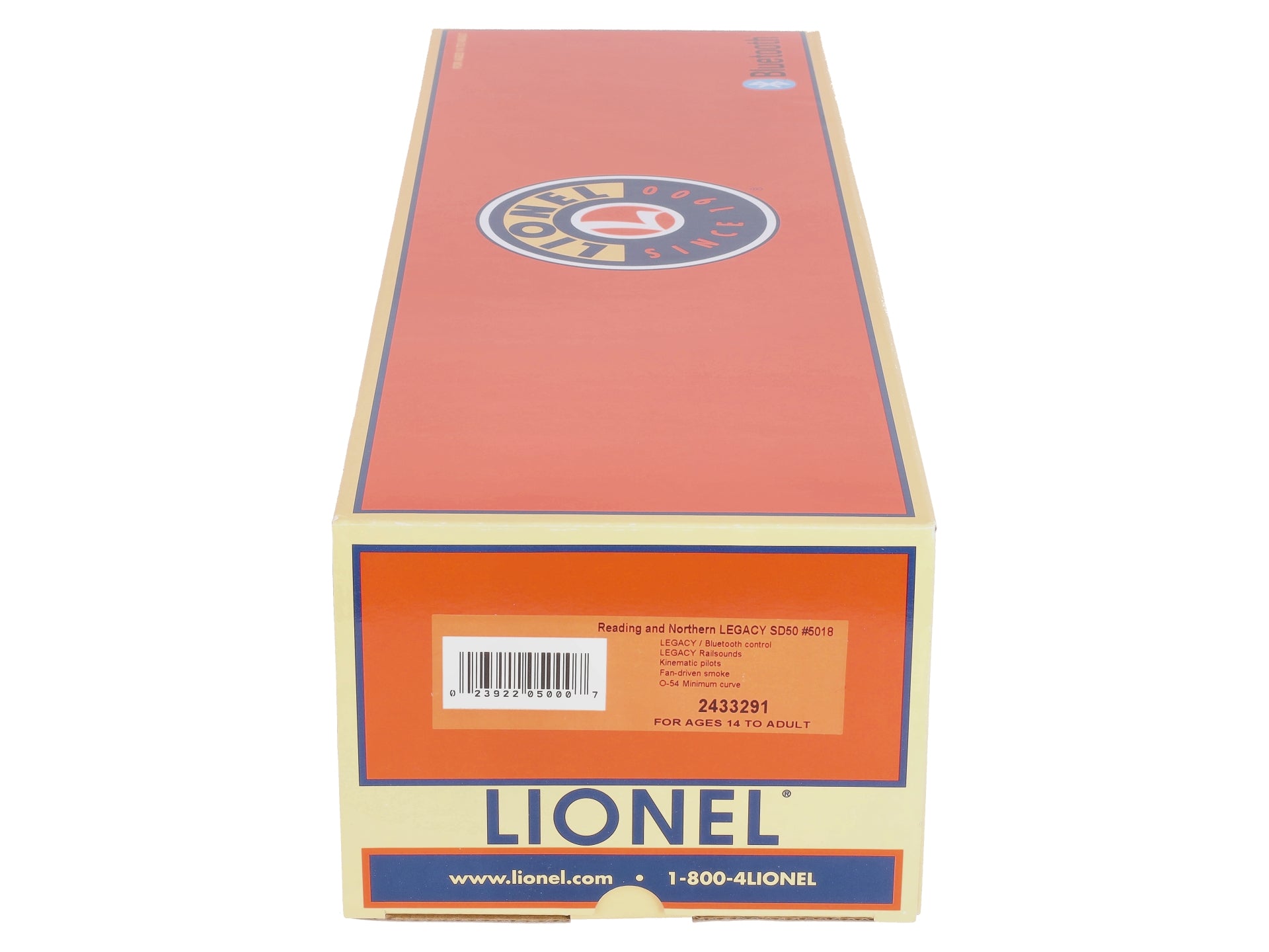 Lionel 2433291 O Reading & Northern Legacy SD50 Diesel Locomotive #5018 MT/Box