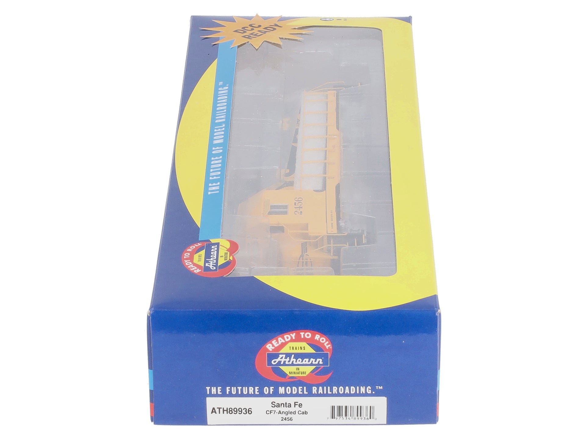 Athearn 89936 HO Scale Santa Fe CF7 Angled Cab Diesel Engine #2456