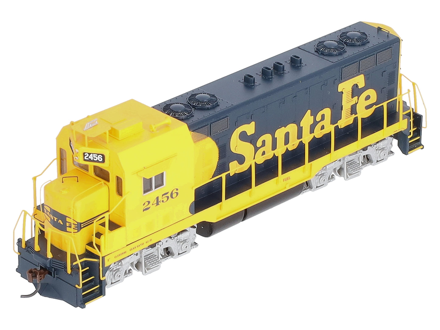 Athearn 89936 HO Scale Santa Fe CF7 Angled Cab Diesel Engine #2456