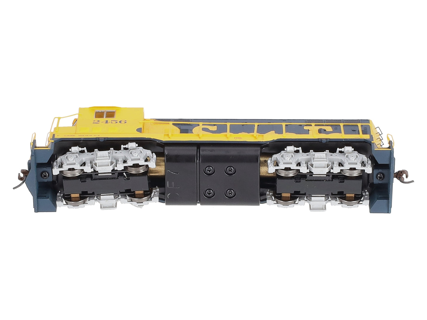 Athearn 89936 HO Scale Santa Fe CF7 Angled Cab Diesel Engine #2456