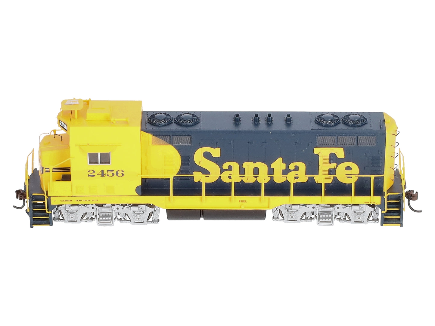 Athearn 89936 HO Scale Santa Fe CF7 Angled Cab Diesel Engine #2456