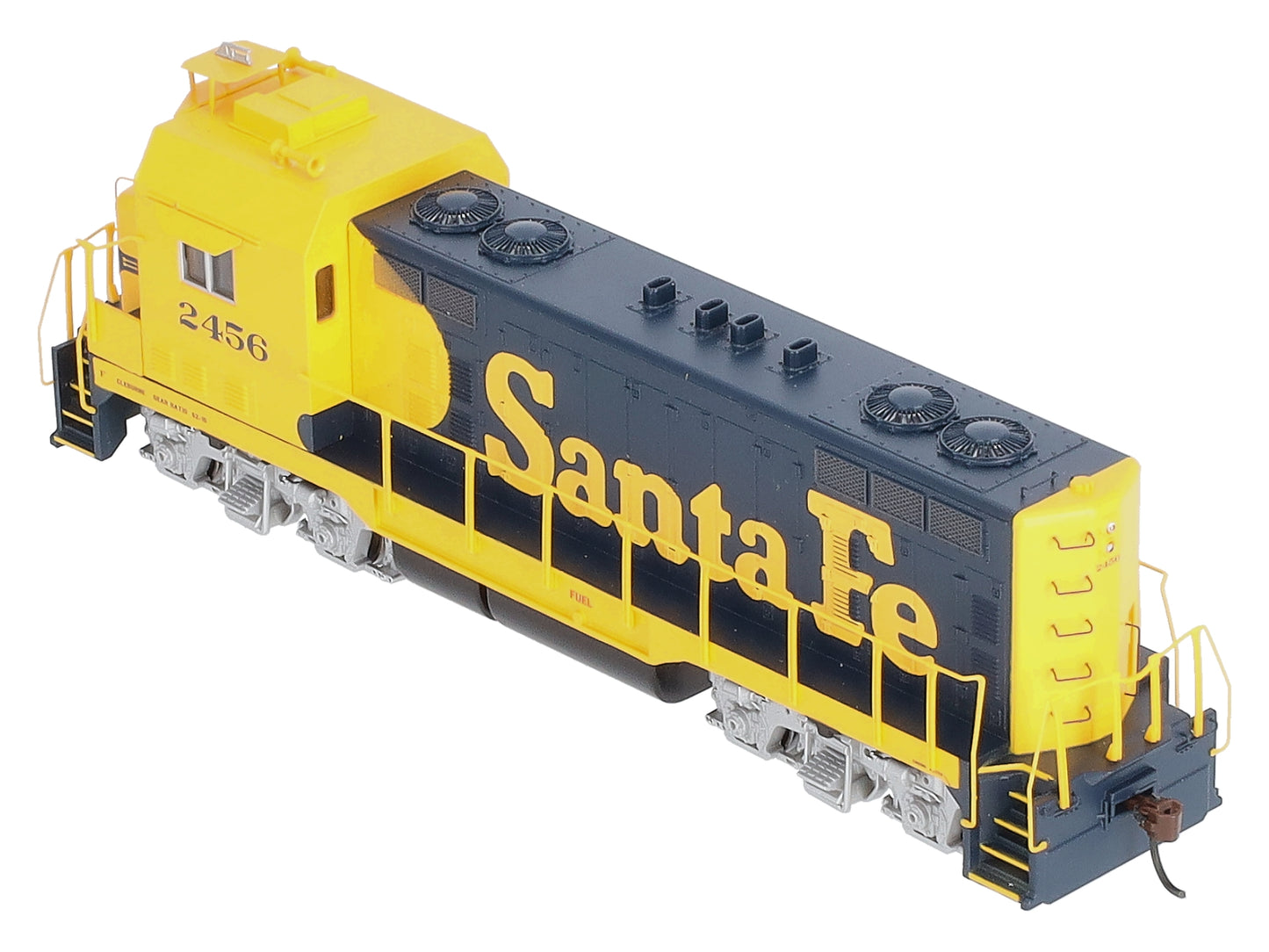 Athearn 89936 HO Scale Santa Fe CF7 Angled Cab Diesel Engine #2456