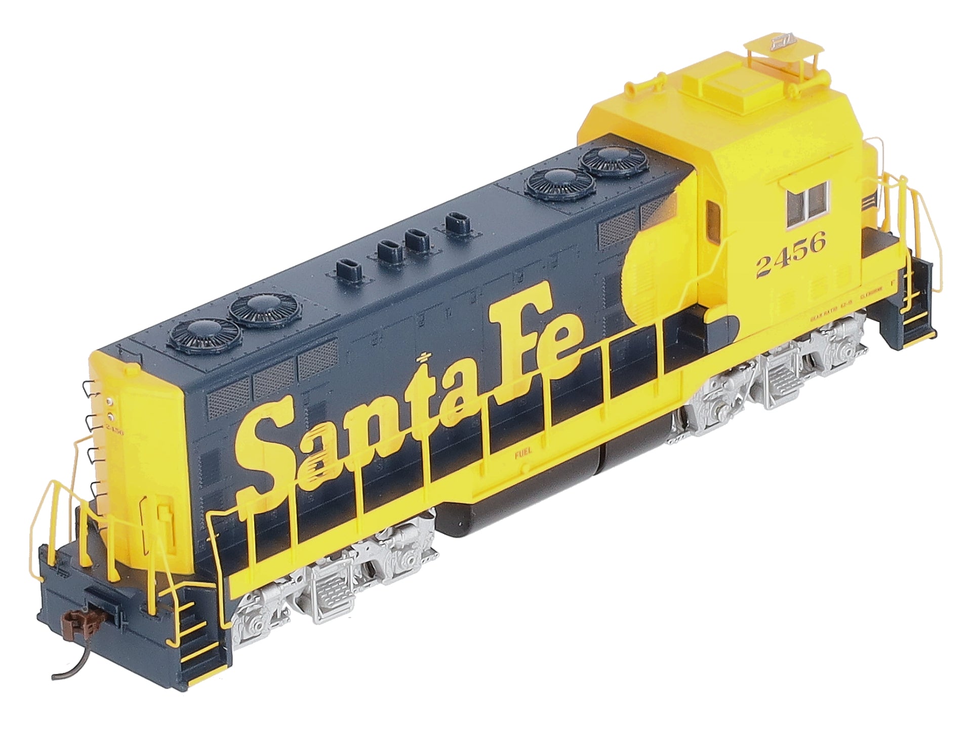 Athearn 89936 HO Scale Santa Fe CF7 Angled Cab Diesel Engine #2456