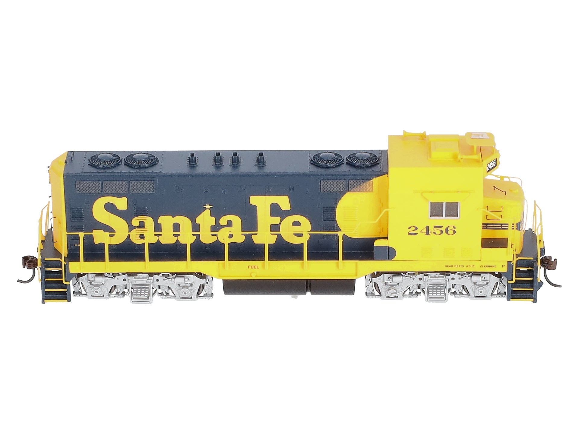 Athearn 89936 HO Scale Santa Fe CF7 Angled Cab Diesel Engine #2456