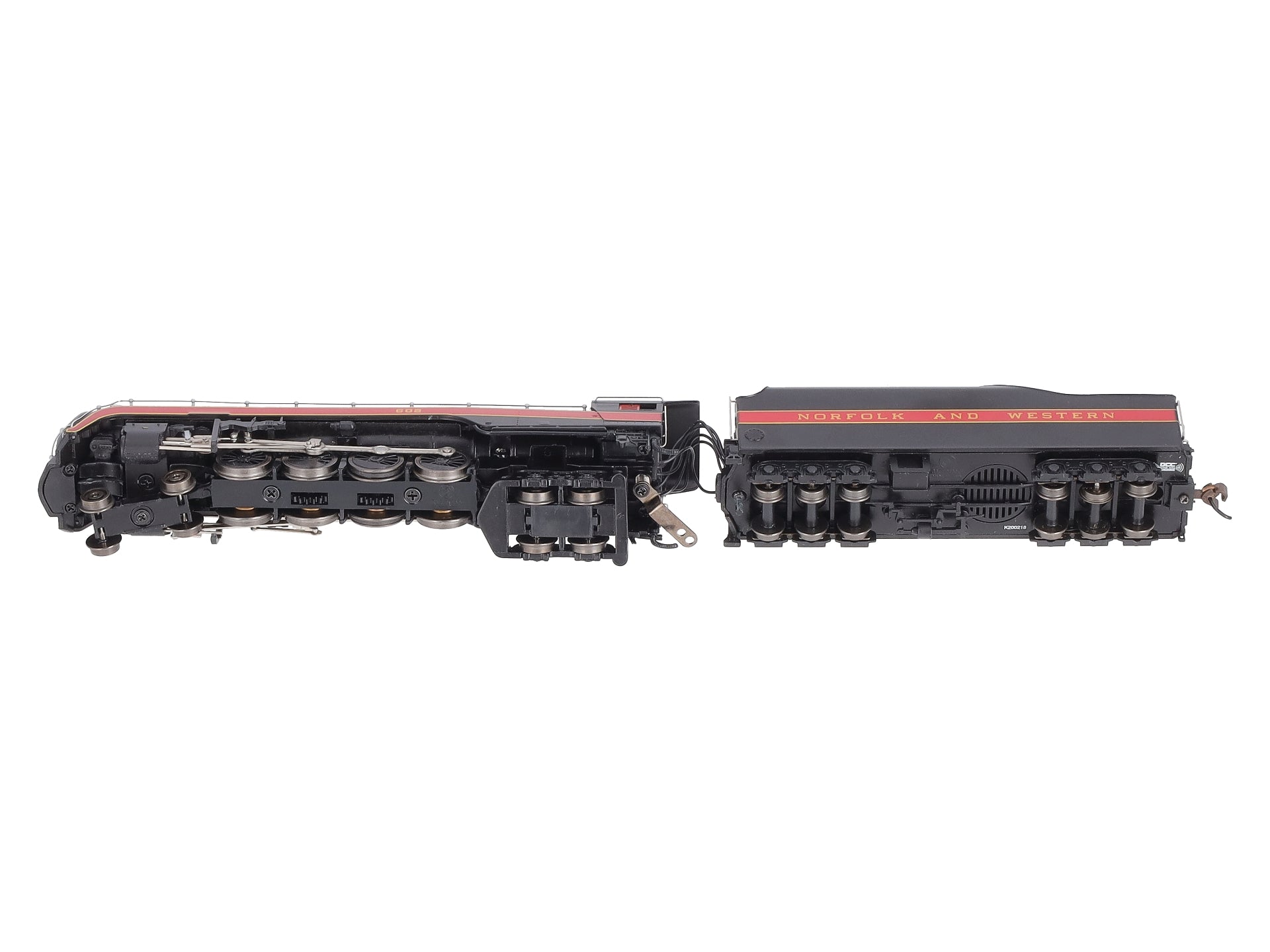 Bachmann 53251 N N&W 4-8-4 Class J Steam Locomotive with DCC Sound Value #602