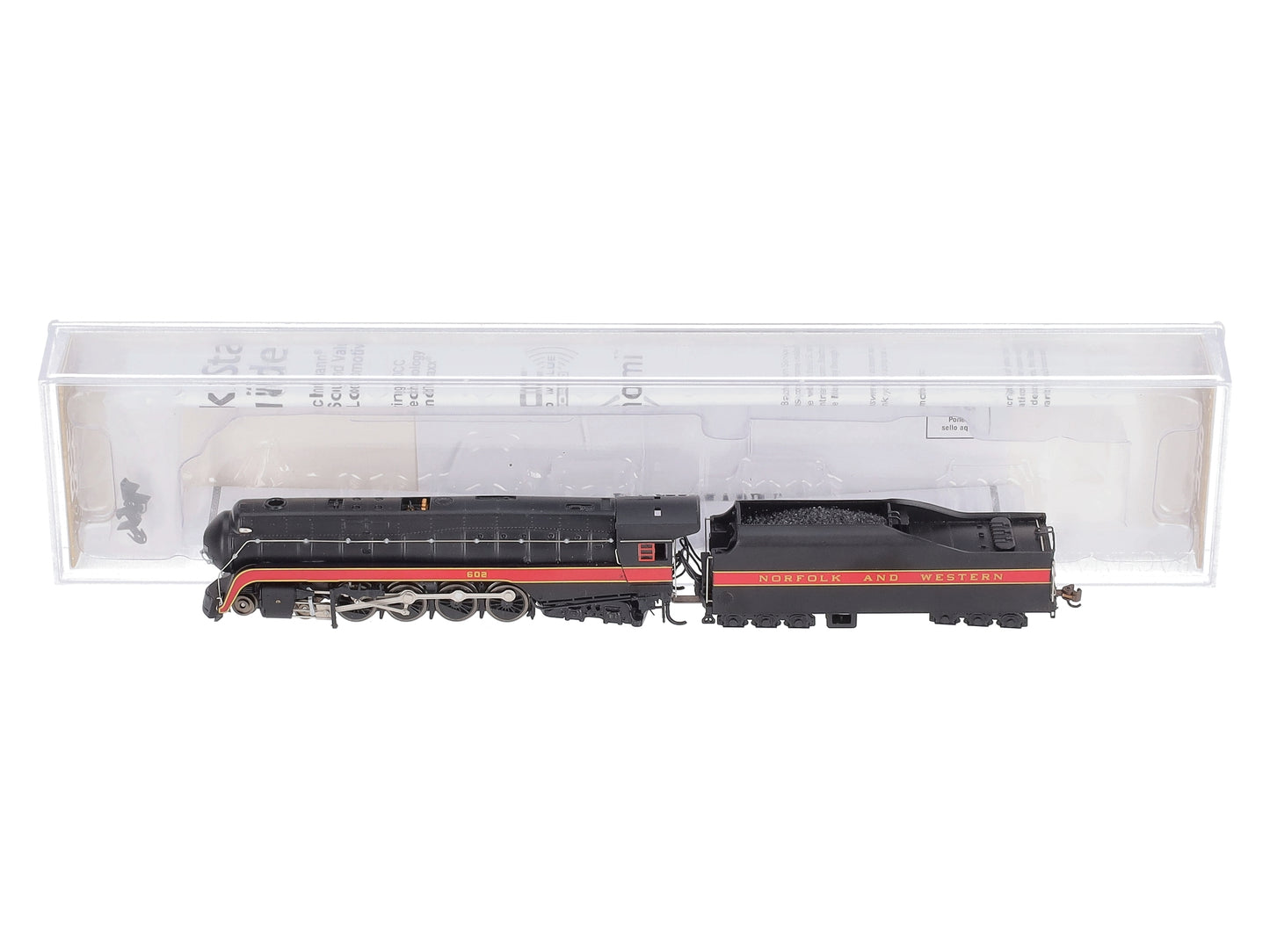 Bachmann 53251 N N&W 4-8-4 Class J Steam Locomotive with DCC Sound Value #602