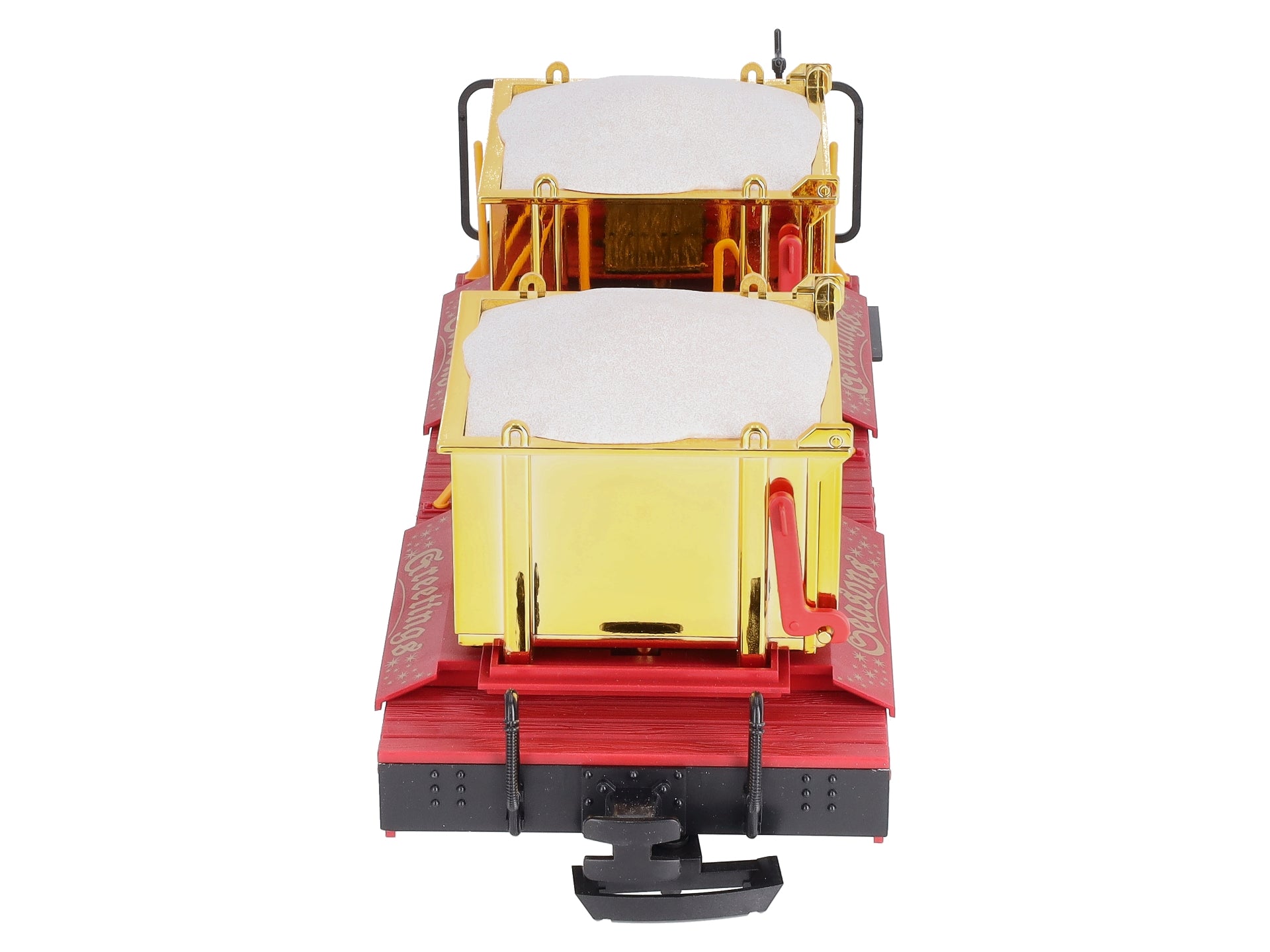 LGB 42140 Christmas Transport Car w/Gold Boxes