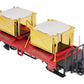 LGB 42140 Christmas Transport Car w/Gold Boxes