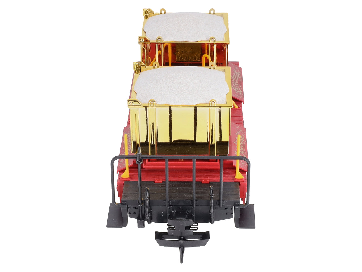 LGB 42140 Christmas Transport Car w/Gold Boxes