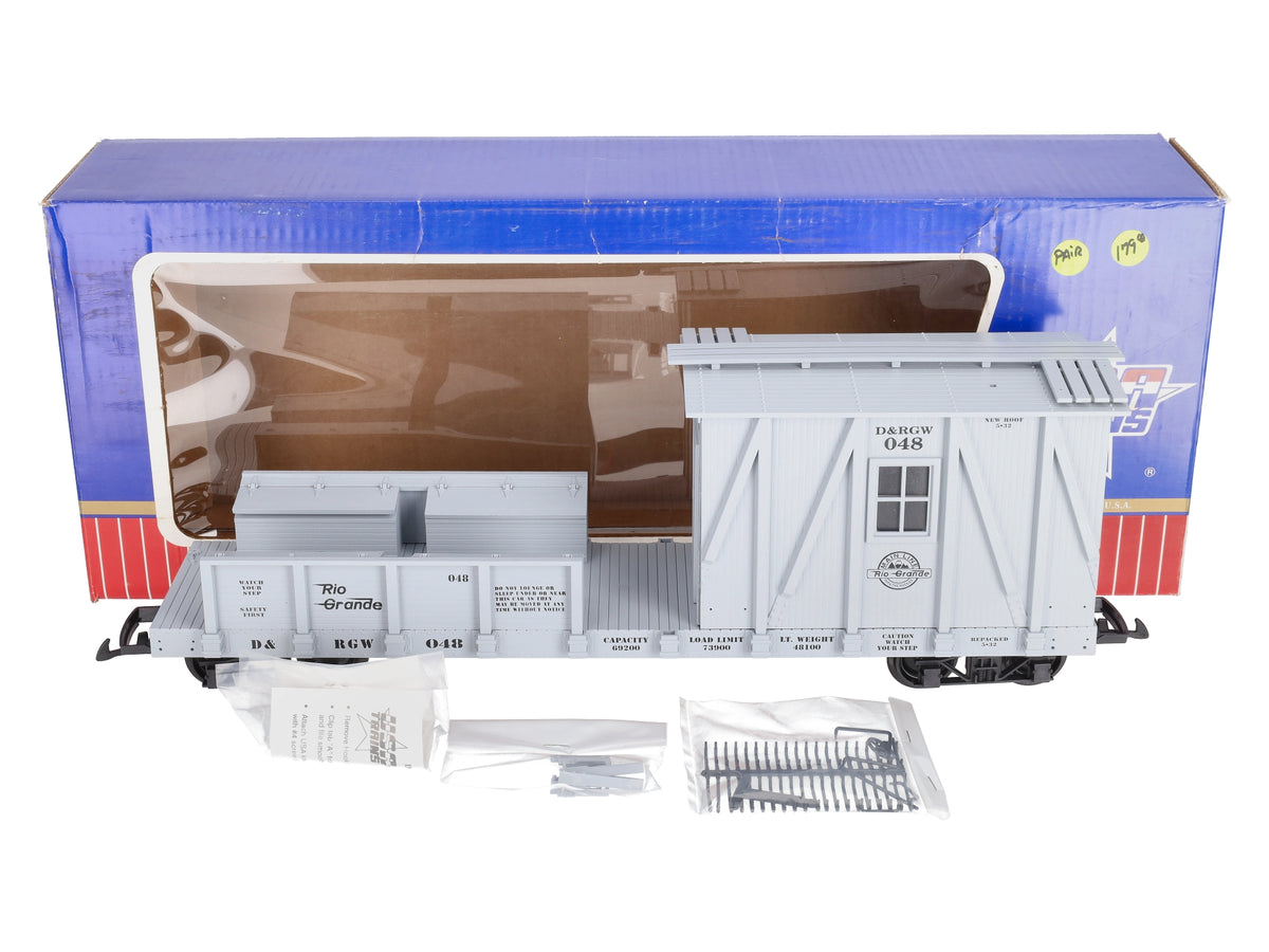 USA Trains R1872 USA Trains 1872 Denver & Rio Grande Western Work Caboose LN/Box