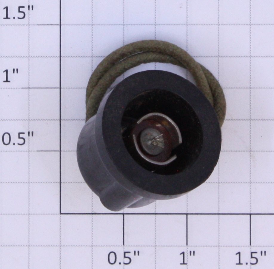 Lionel R-46 Transformer Lamp Socket Assembly with Lamp Lead and Spring