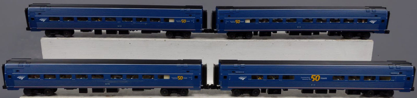 Atlas 3007088 O Amtrak Phase VI Premier Amfleet Passenger Car (Set of 4)