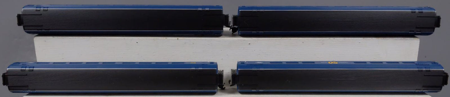 Atlas 3007088 O Amtrak Phase VI Premier Amfleet Passenger Car (Set of 4)
