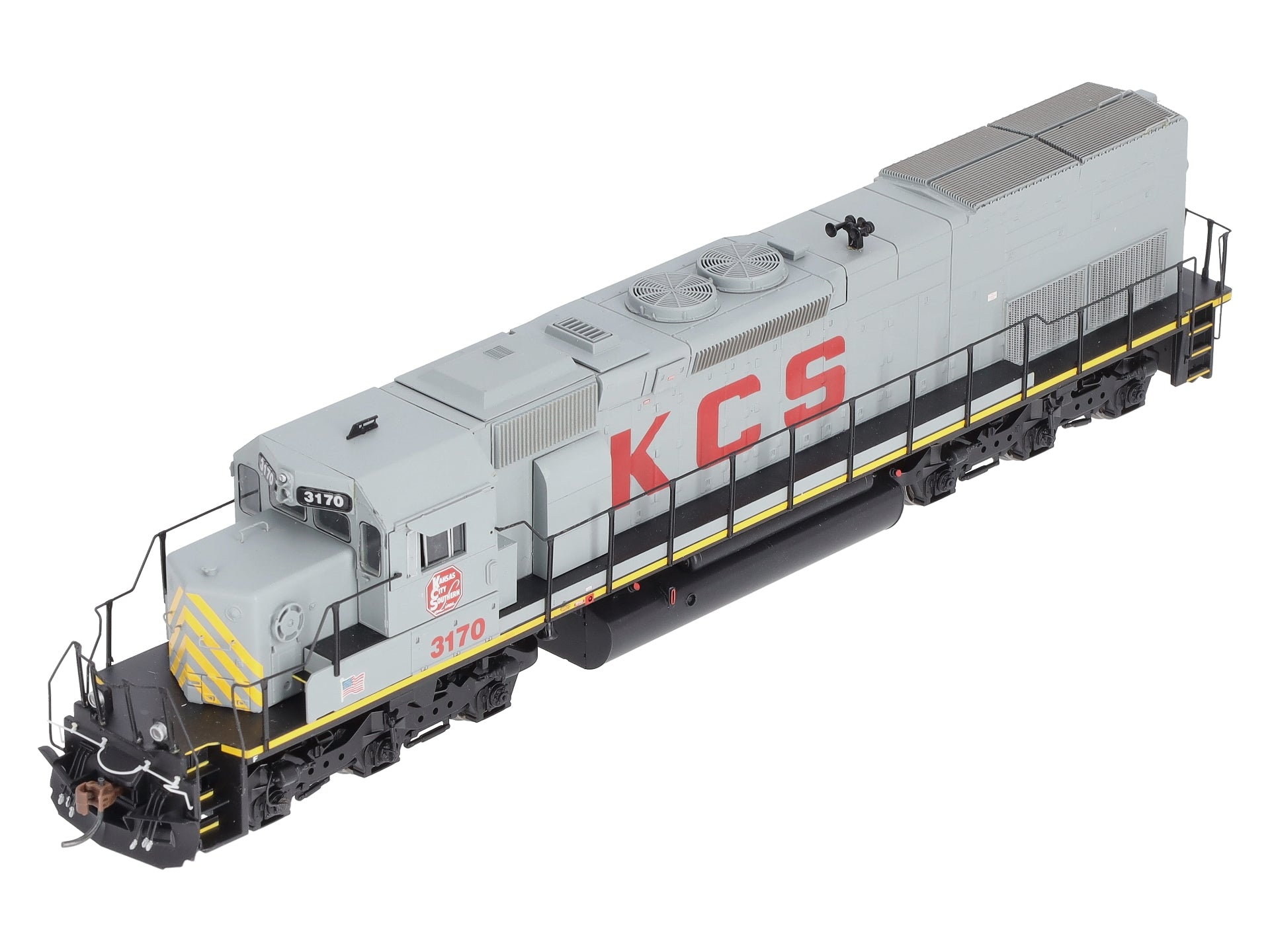 Athearn 98329 HO Kansas City Southern SD40T-2 Diesel Locomotive #3170