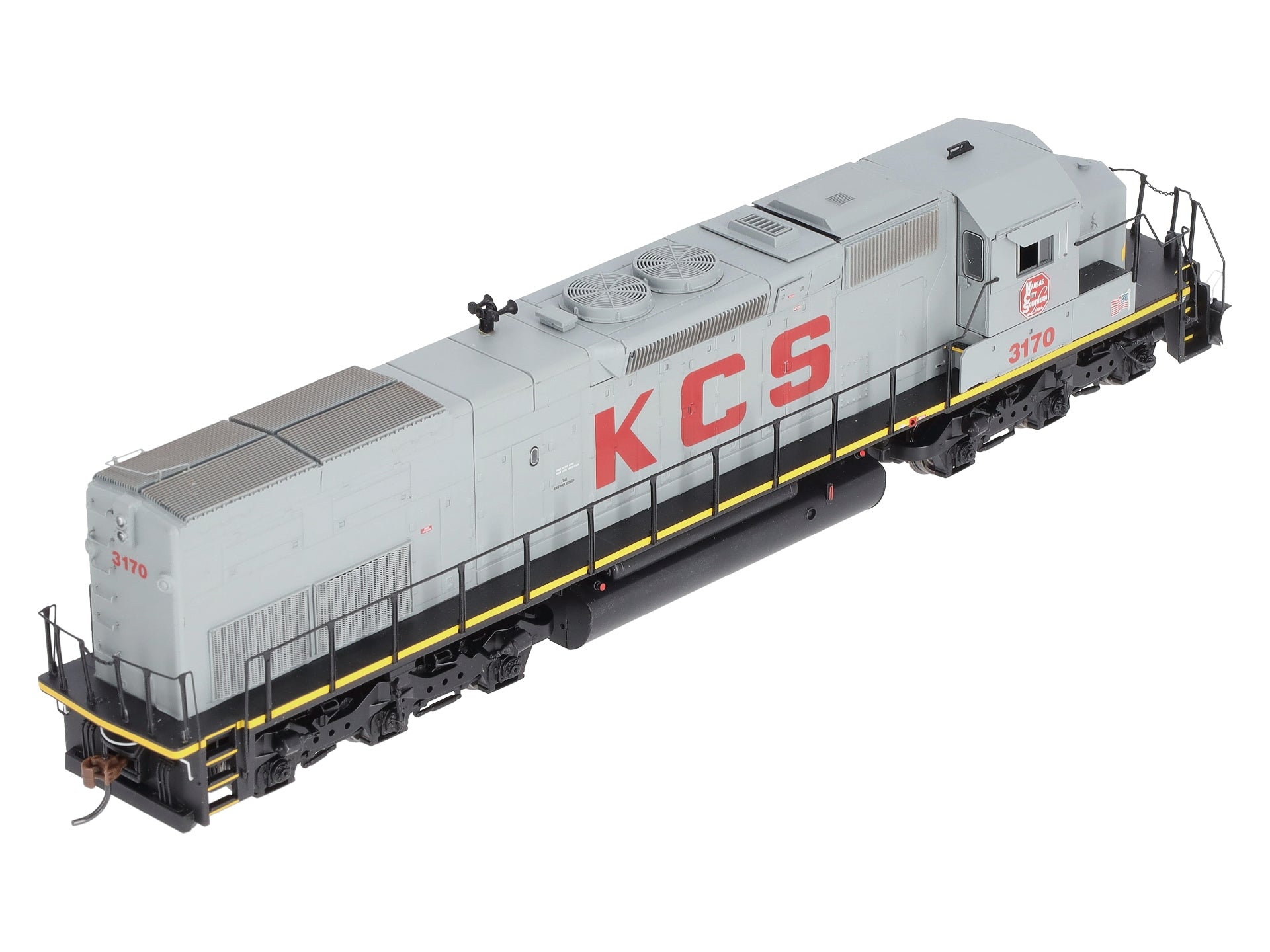 Athearn 98329 HO Kansas City Southern SD40T-2 Diesel Locomotive #3170