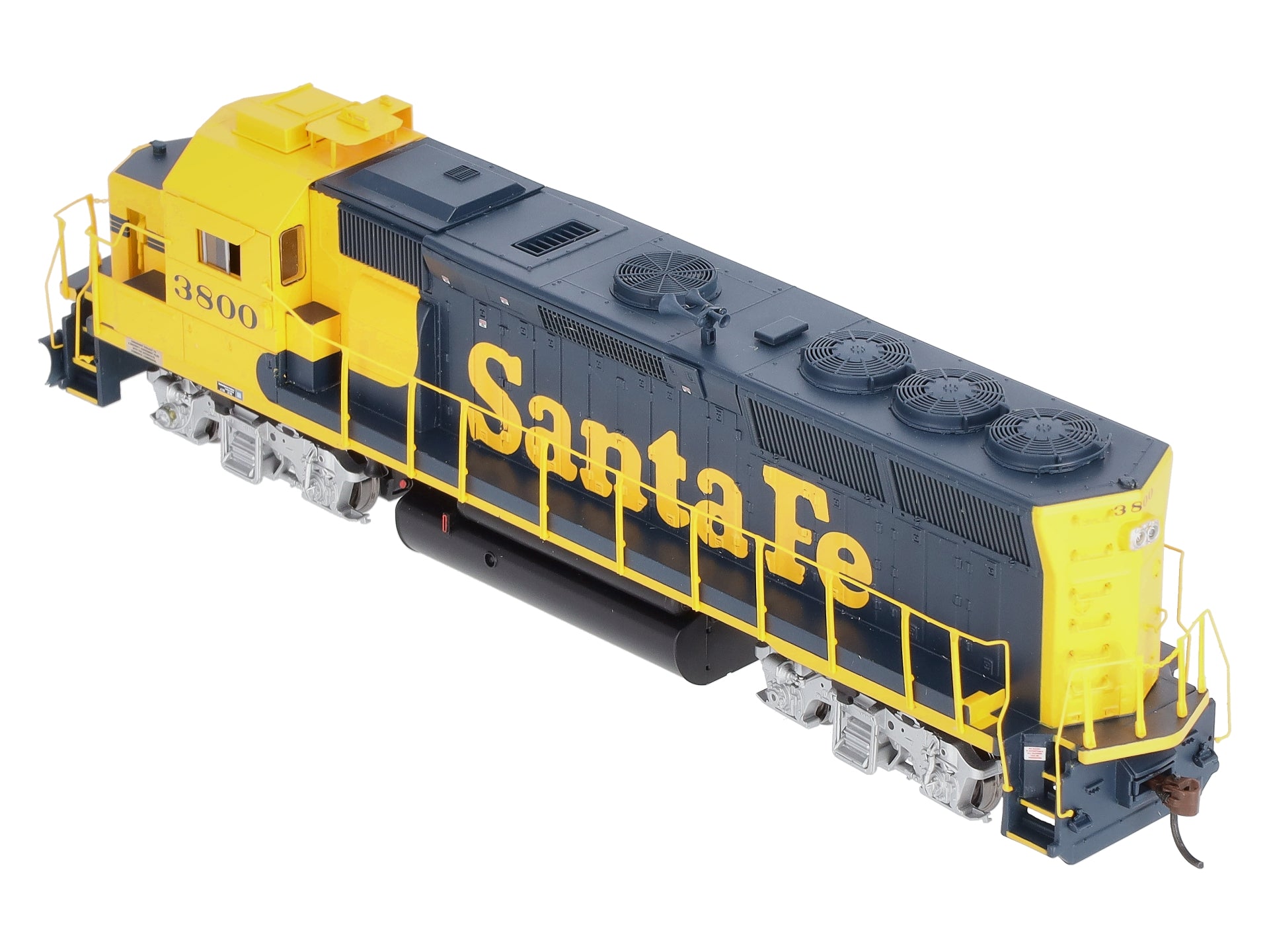 Athearn 90256 HO Santa Fe GP40X Short Hood Ready to Run #3800