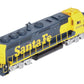 Athearn 90256 HO Santa Fe GP40X Short Hood Ready to Run #3800