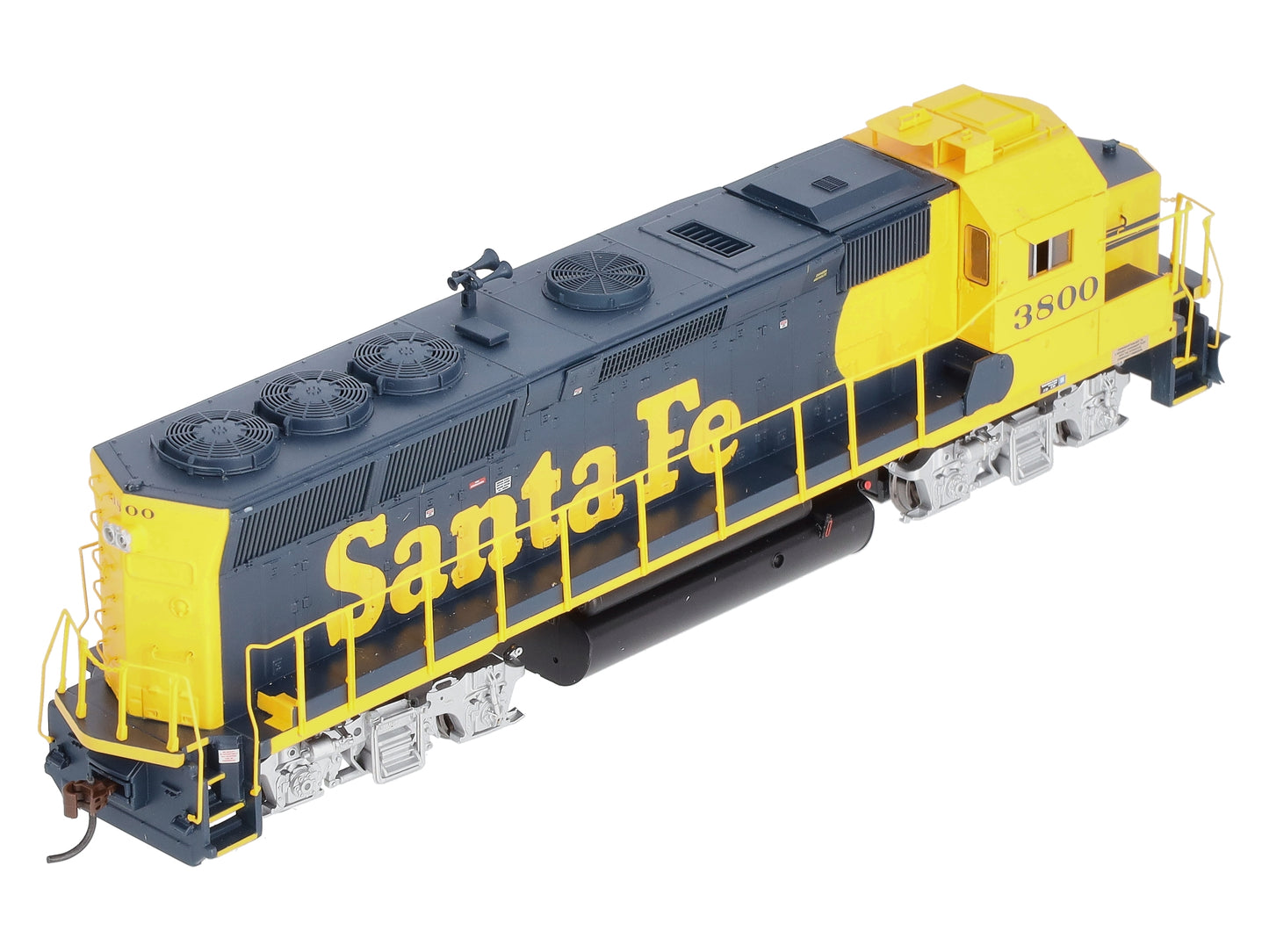 Athearn 90256 HO Santa Fe GP40X Short Hood Ready to Run #3800
