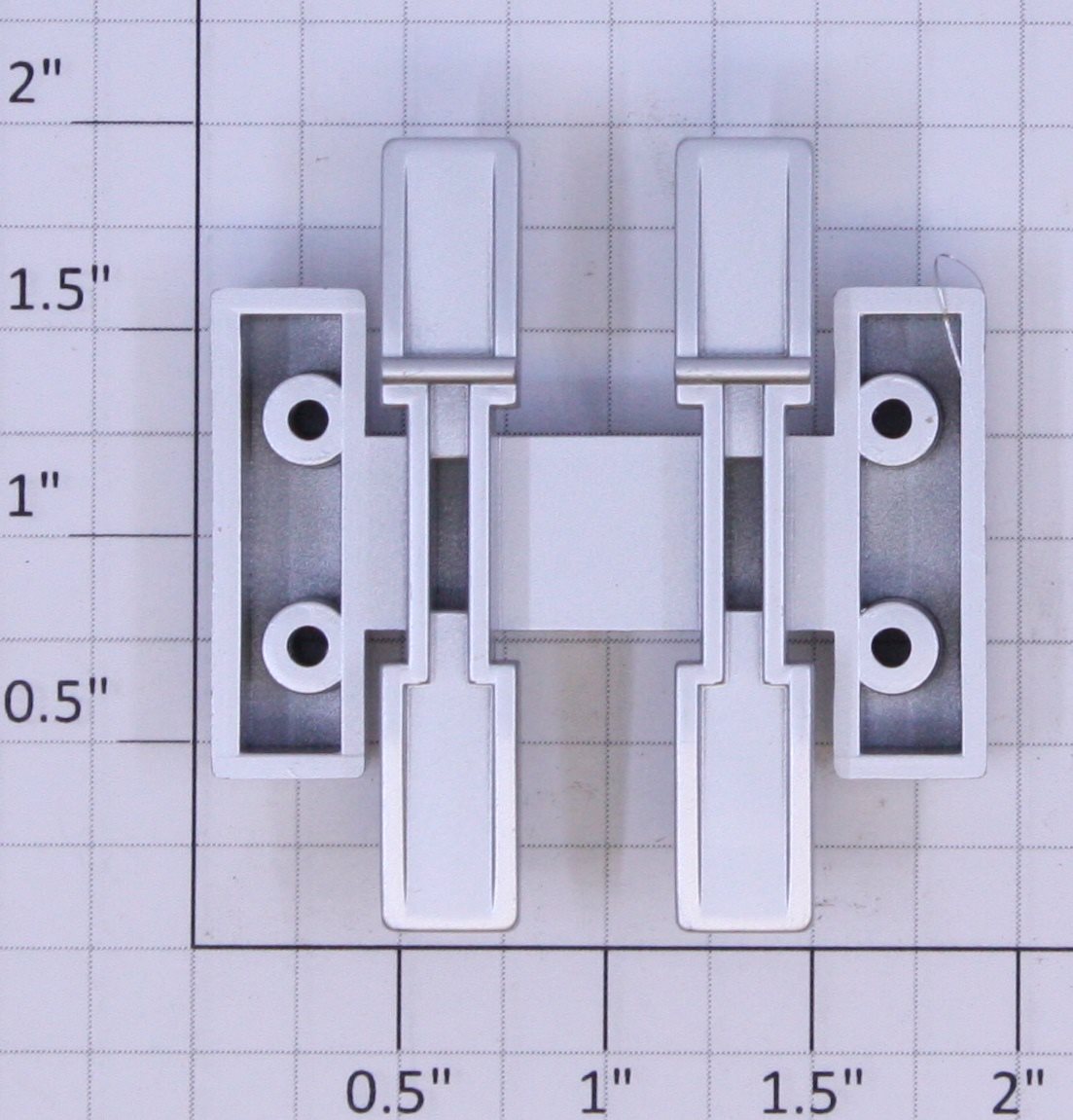 MTH HH5200204 Plastic Realtrax to Lionel Trestle Silver Adapter Tie Channel