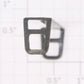 Lionel 2343-67 F-3 B-Unit Rear Ladder Steps