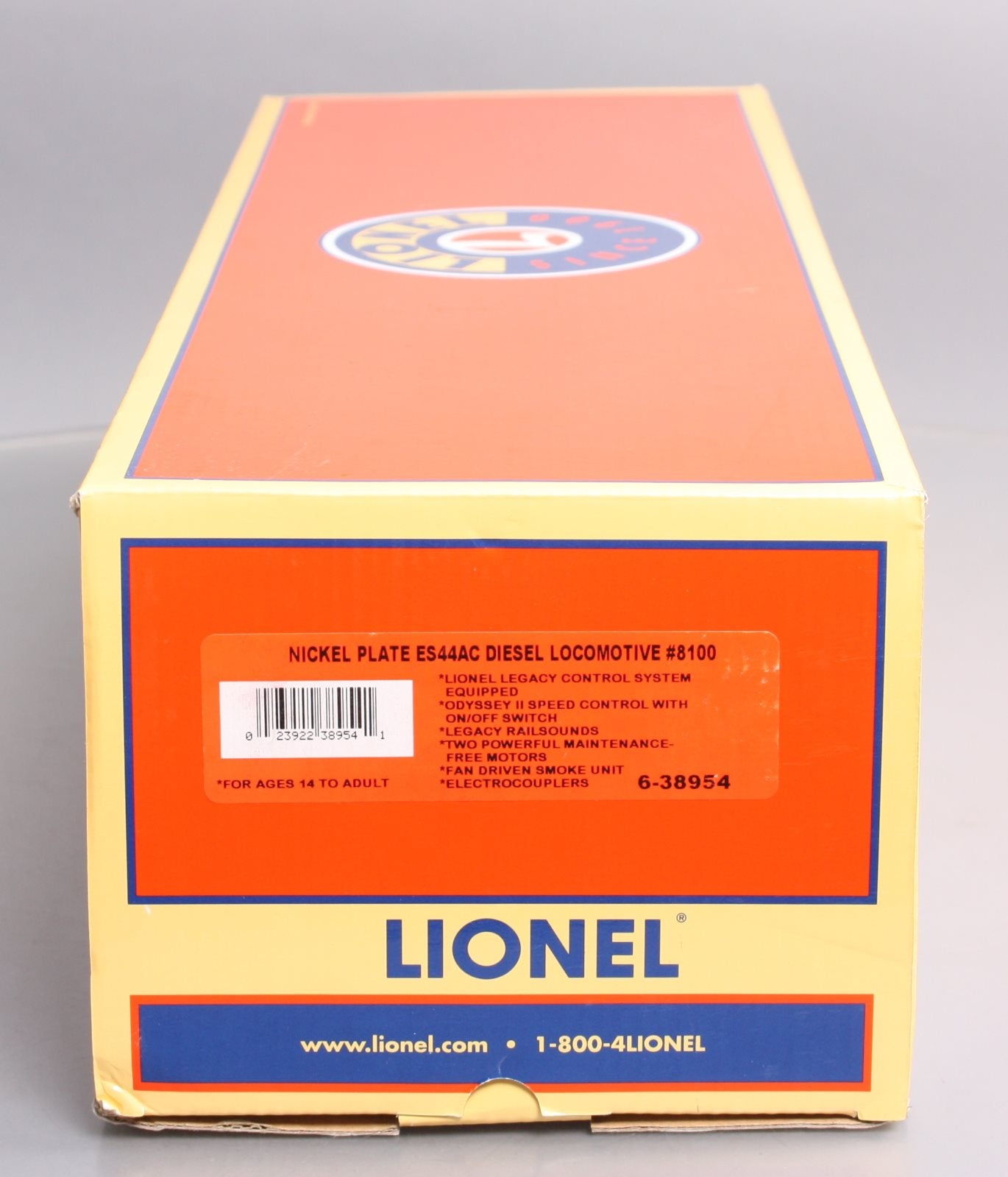 Lionel 6-38954 O NS Heritage Nickel Plate ES44AC Diesel Engine #8100 w LEGACY