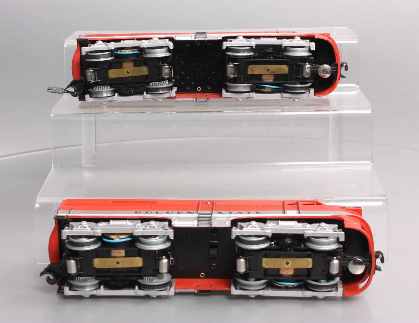 K-Line K-21321IC O Rock Island "Golden State" Twin A Alco Locomotives #101/102 EX/Box