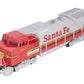 MTH 30-2004 O Gauge Santa Fe D-8 Diesel Engine w/Horn #560 LN/Box