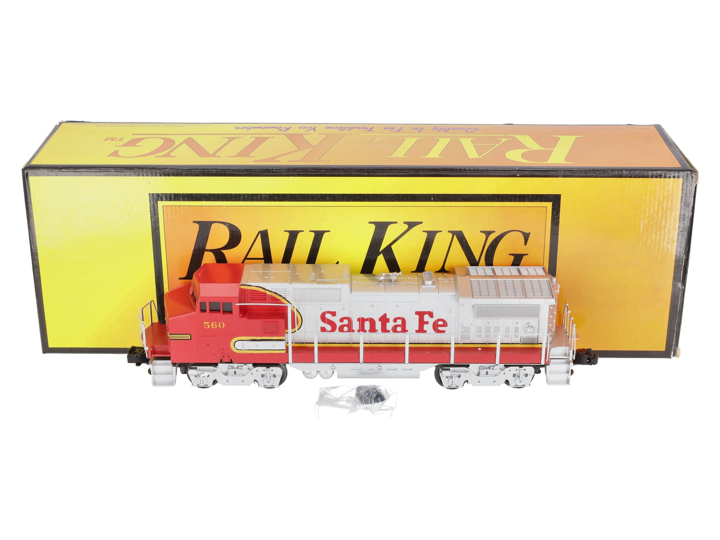 MTH 30-2004 O Gauge Santa Fe D-8 Diesel Engine w/Horn #560 LN/Box