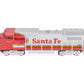 MTH 30-2004 O Gauge Santa Fe D-8 Diesel Engine w/Horn #560 LN/Box