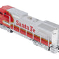 MTH 30-2004 O Gauge Santa Fe D-8 Diesel Engine w/Horn #560 LN/Box