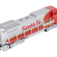 MTH 30-2004 O Gauge Santa Fe D-8 Diesel Engine w/Horn #560 LN/Box
