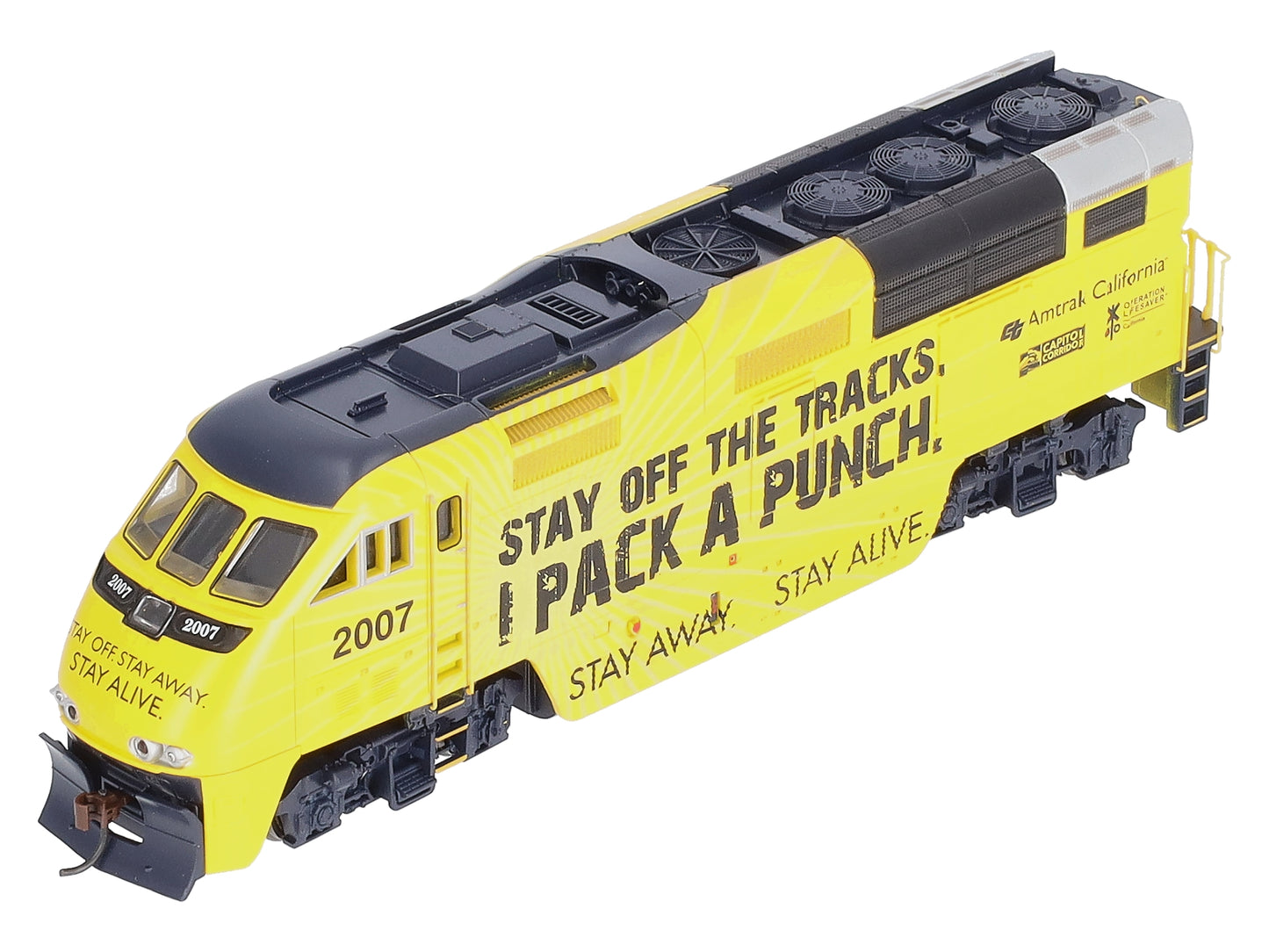 Athearn 25789 HO Amtrak California F59PHI Diesel Locomotive #2007