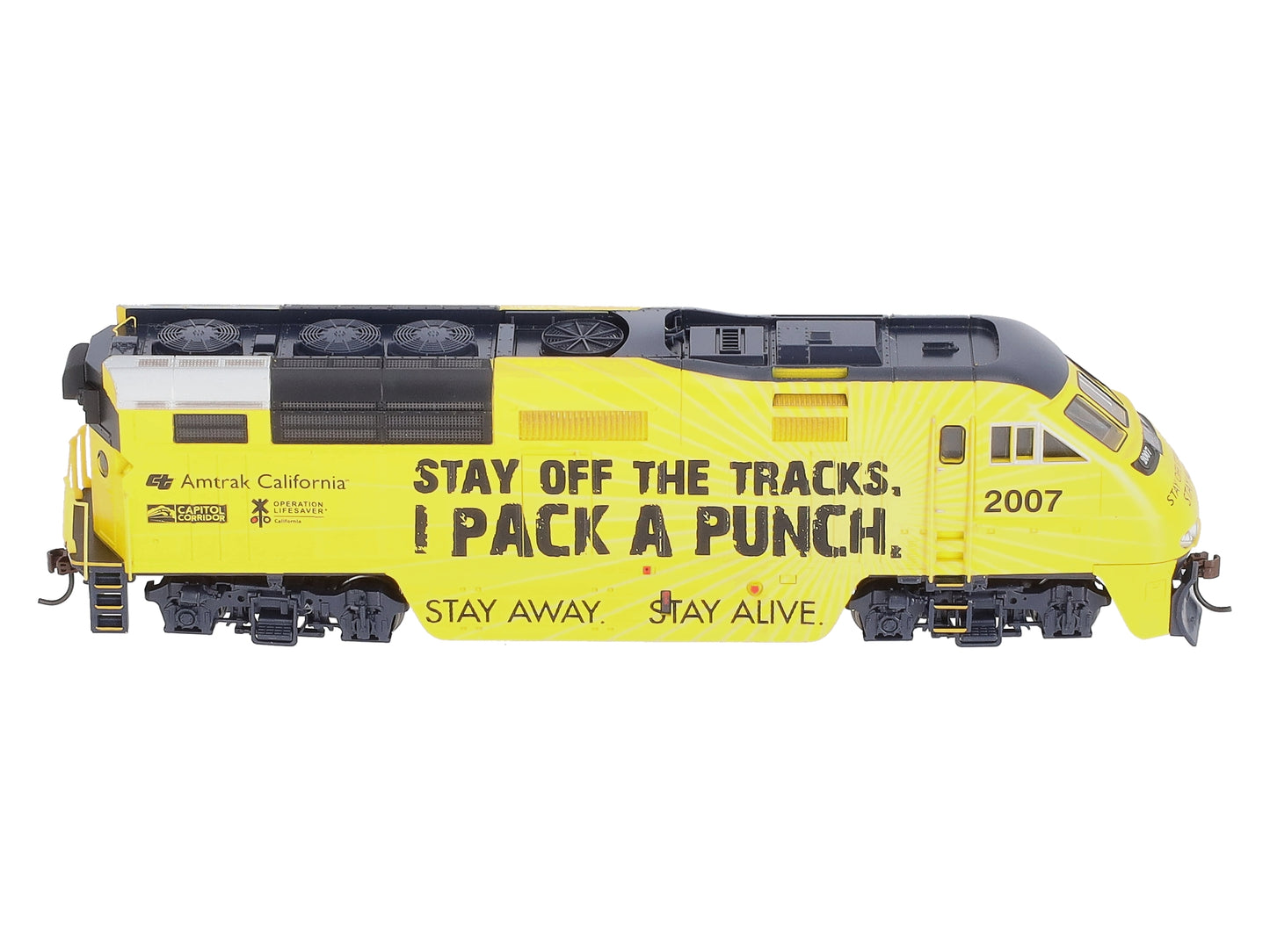 Athearn 25789 HO Amtrak California F59PHI Diesel Locomotive #2007