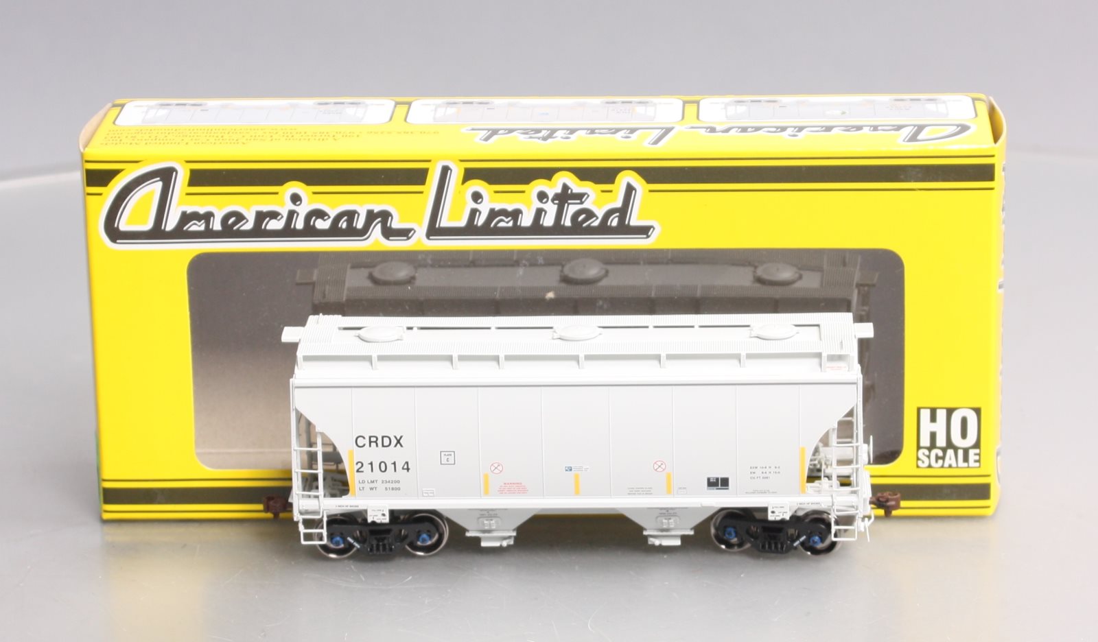 American Limited Models 1026 HO CRDX 3281cf 2-Bay Covered Hopper #21014