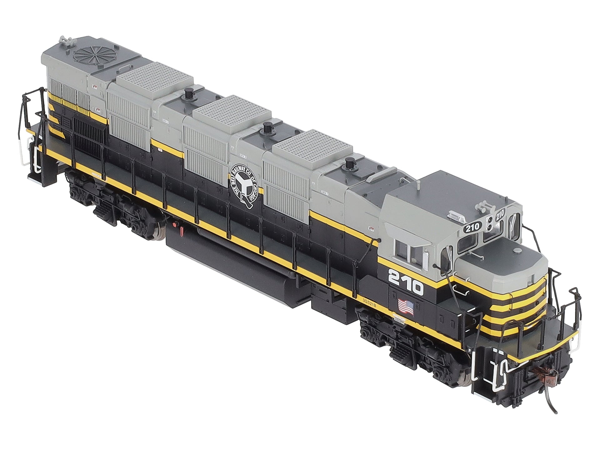 Atlas 10001383 HO BRC NRE Genset II Diesel Locomotive #210